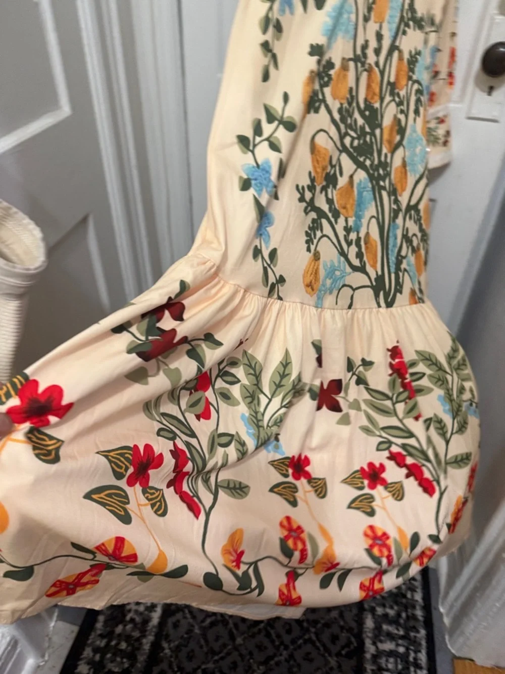 Joule+SEPIA floral print dress - Picture 4 of 5